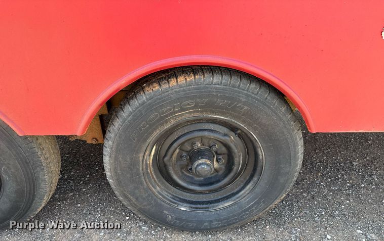 image for item EJ4661 Shop built utility trailer