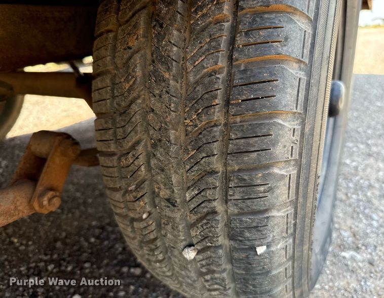 image for item EJ4661 Shop built utility trailer