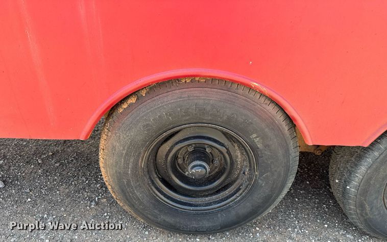 image for item EJ4661 Shop built utility trailer