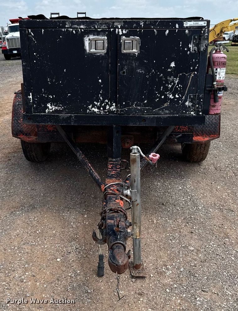 image for item EJ4662 Shop built utility trailer