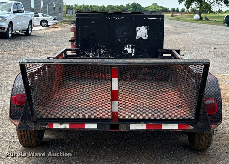 image for item EJ4662 Shop built utility trailer