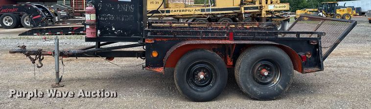 image for item EJ4662 Shop built utility trailer