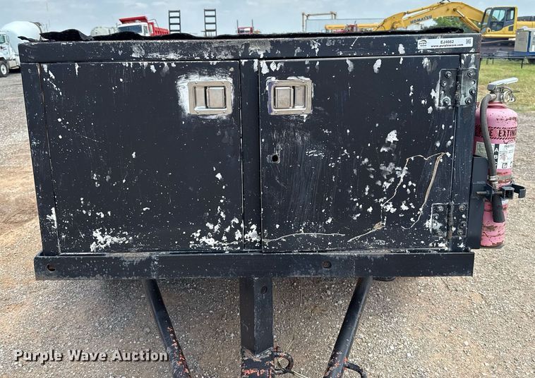 image for item EJ4662 Shop built utility trailer