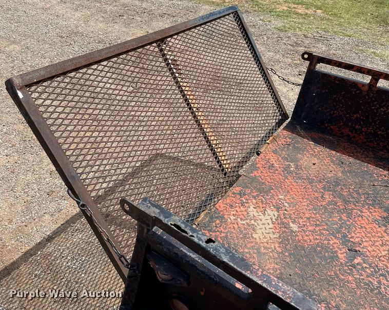 image for item EJ4662 Shop built utility trailer