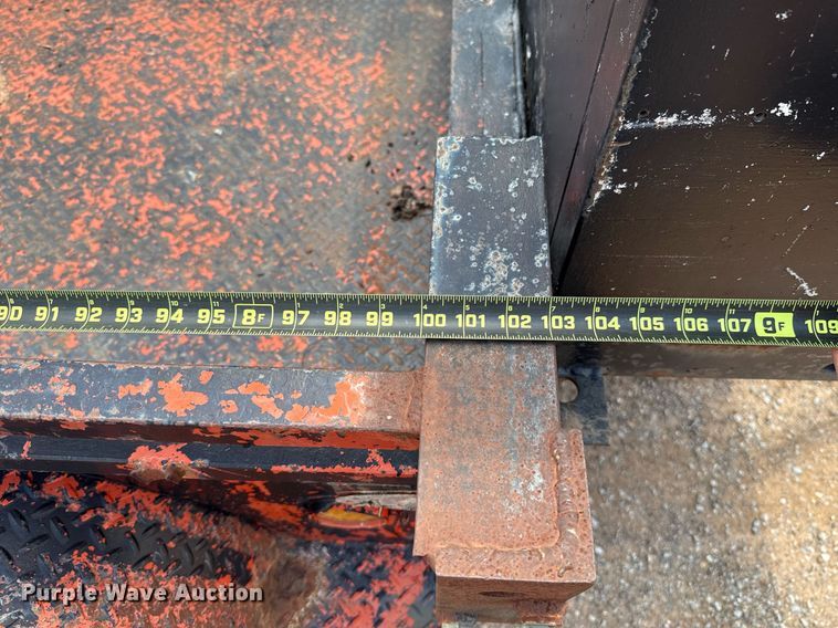 image for item EJ4662 Shop built utility trailer