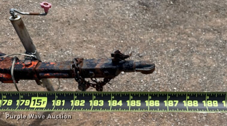 image for item EJ4662 Shop built utility trailer