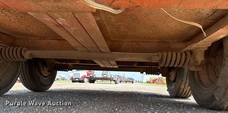 image for item EJ4662 Shop built utility trailer