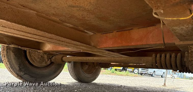 image for item EJ4662 Shop built utility trailer