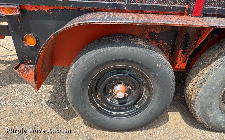 image for item EJ4662 Shop built utility trailer