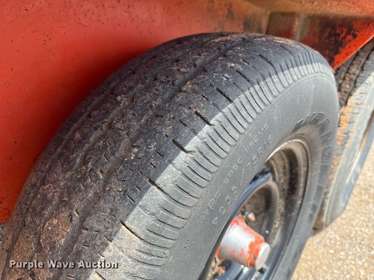 image for item EJ4662 Shop built utility trailer