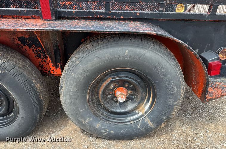 image for item EJ4662 Shop built utility trailer