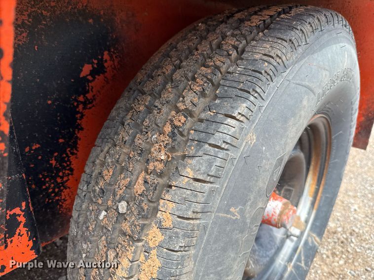 image for item EJ4662 Shop built utility trailer