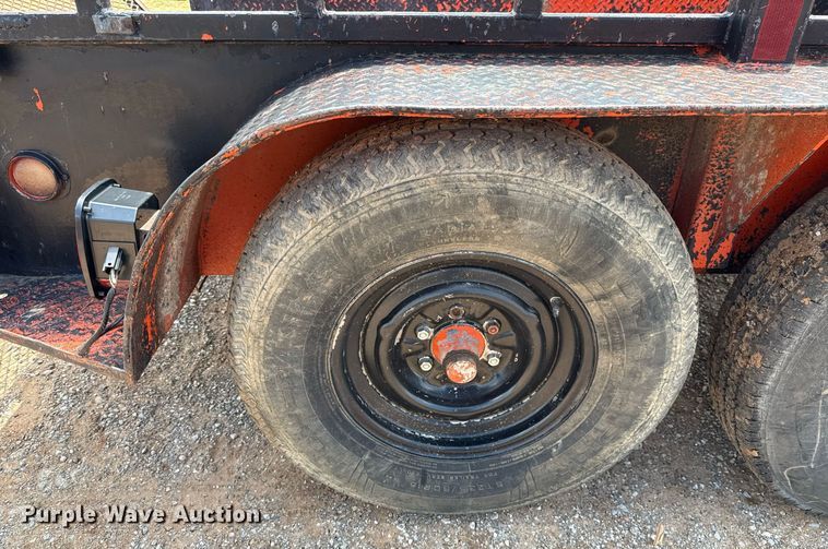 image for item EJ4662 Shop built utility trailer