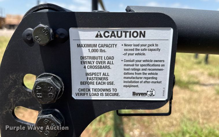 image for item EJ4665 Buyers ladder rack