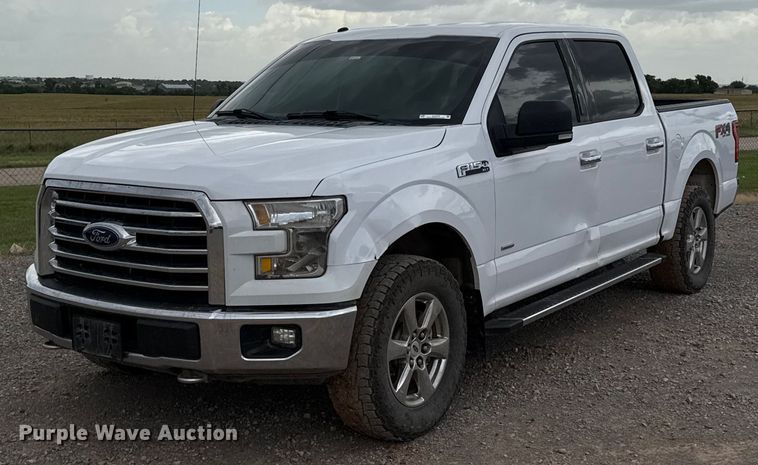 image for item EJ4678 2017 Ford F150 SuperCrew pickup truck