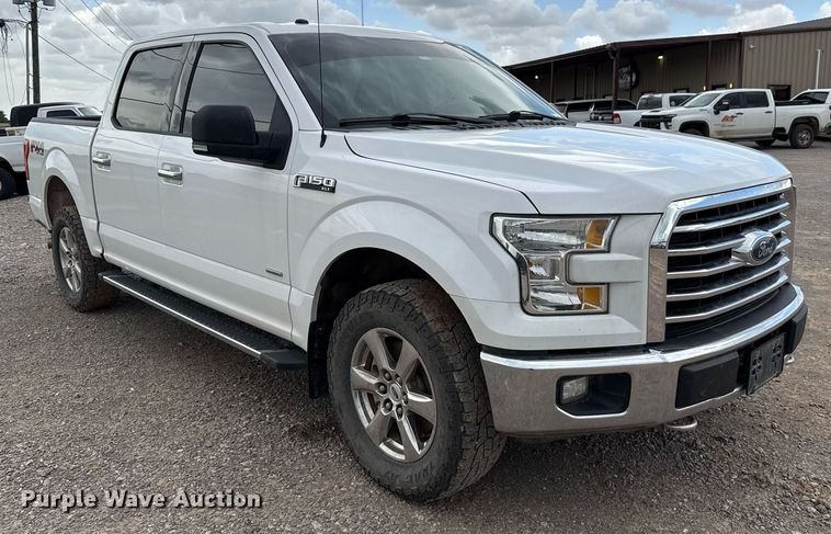 image for item EJ4678 2017 Ford F150 SuperCrew pickup truck