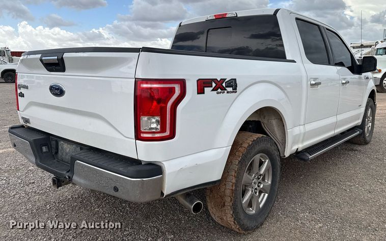 image for item EJ4678 2017 Ford F150 SuperCrew pickup truck