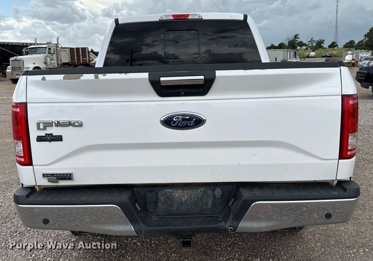 image for item EJ4678 2017 Ford F150 SuperCrew pickup truck