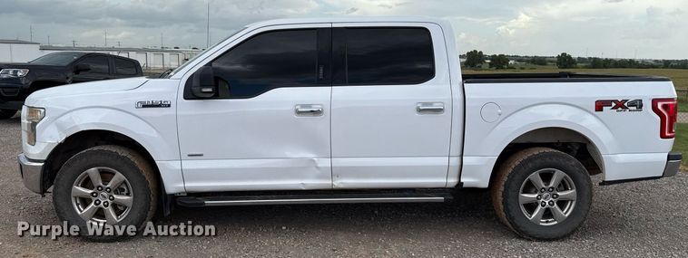 image for item EJ4678 2017 Ford F150 SuperCrew pickup truck