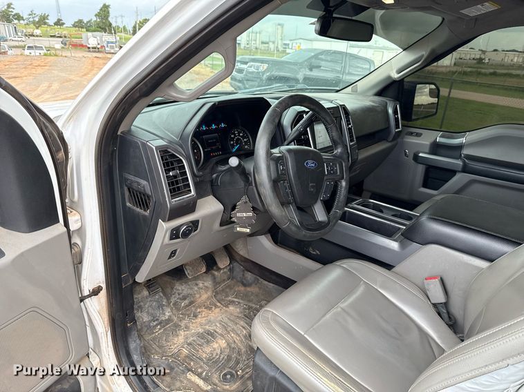 image for item EJ4678 2017 Ford F150 SuperCrew pickup truck