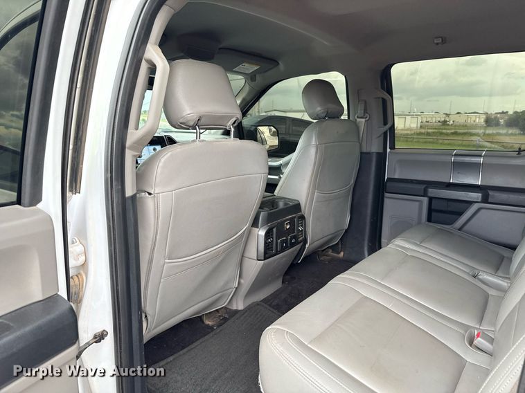 image for item EJ4678 2017 Ford F150 SuperCrew pickup truck