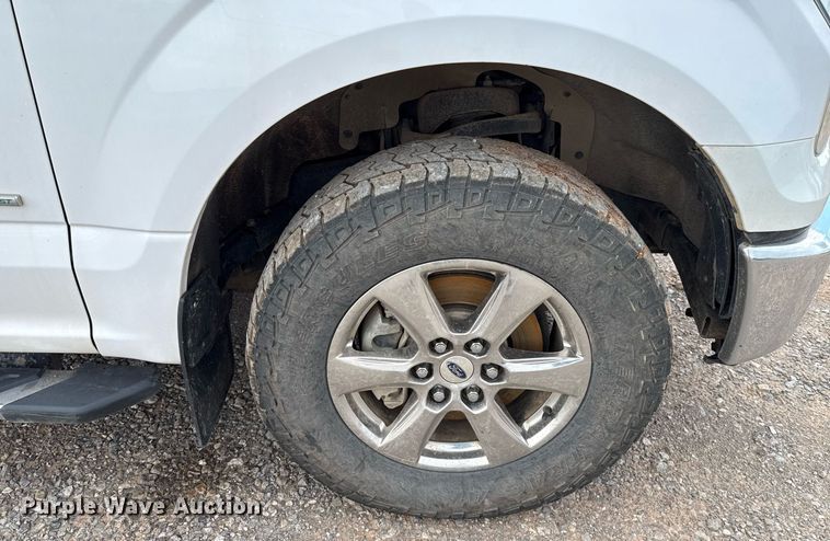 image for item EJ4678 2017 Ford F150 SuperCrew pickup truck