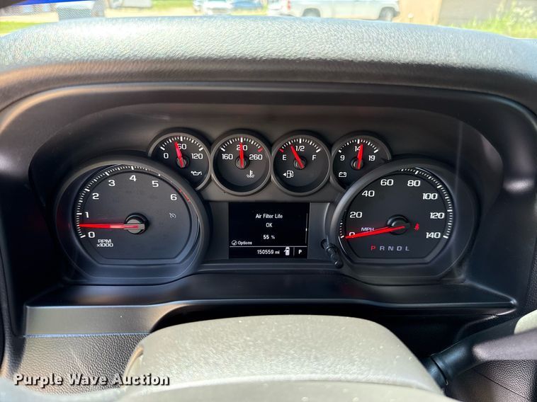 image for item EJ4687 2019 Chevrolet Silverado 1500 Double Cab pickup truck