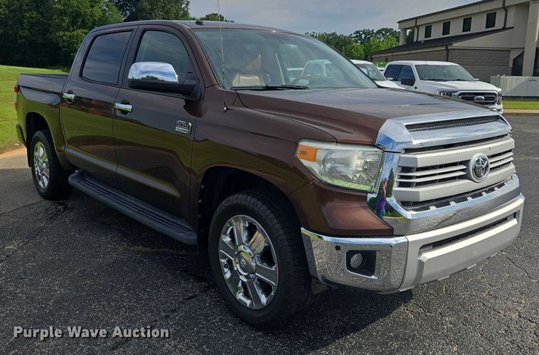 image for item EJ7567 2014 Toyota Tundra 1794 Edition CrewMax pickup truck