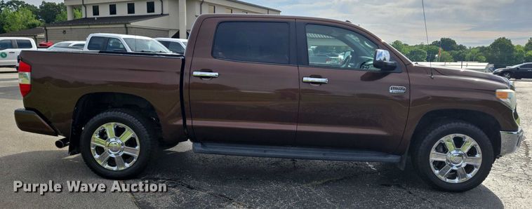 image for item EJ7567 2014 Toyota Tundra 1794 Edition CrewMax pickup truck