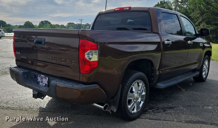 image for item EJ7567 2014 Toyota Tundra 1794 Edition CrewMax pickup truck