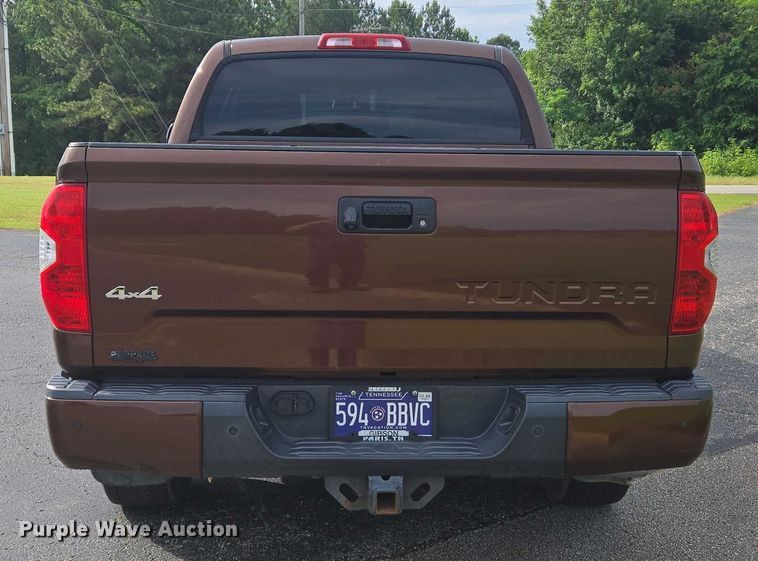 image for item EJ7567 2014 Toyota Tundra 1794 Edition CrewMax pickup truck