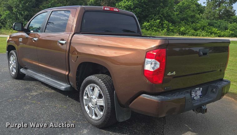 image for item EJ7567 2014 Toyota Tundra 1794 Edition CrewMax pickup truck