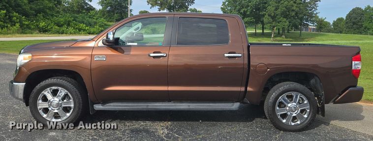 image for item EJ7567 2014 Toyota Tundra 1794 Edition CrewMax pickup truck