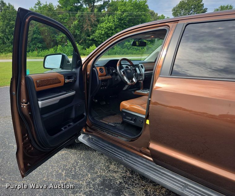 image for item EJ7567 2014 Toyota Tundra 1794 Edition CrewMax pickup truck