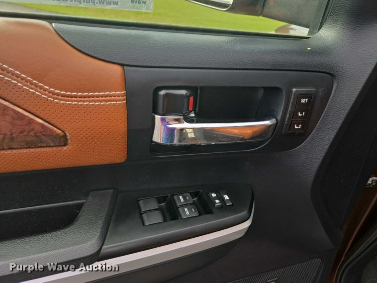 image for item EJ7567 2014 Toyota Tundra 1794 Edition CrewMax pickup truck