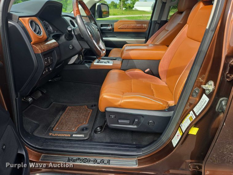 image for item EJ7567 2014 Toyota Tundra 1794 Edition CrewMax pickup truck