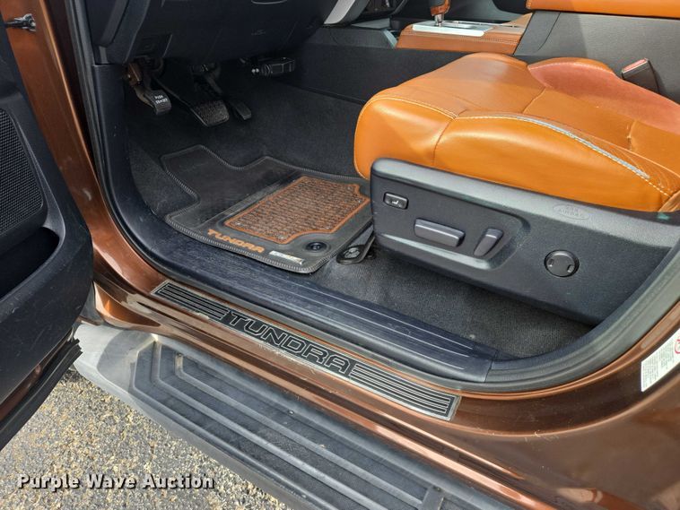 image for item EJ7567 2014 Toyota Tundra 1794 Edition CrewMax pickup truck