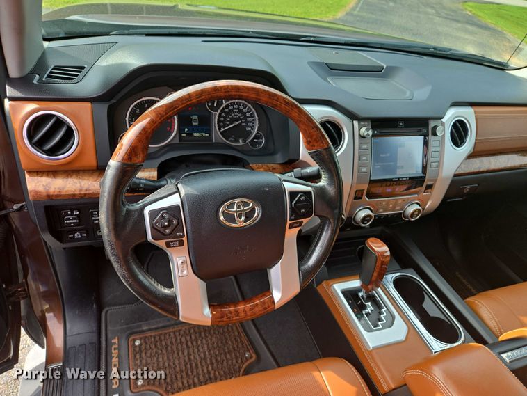 image for item EJ7567 2014 Toyota Tundra 1794 Edition CrewMax pickup truck