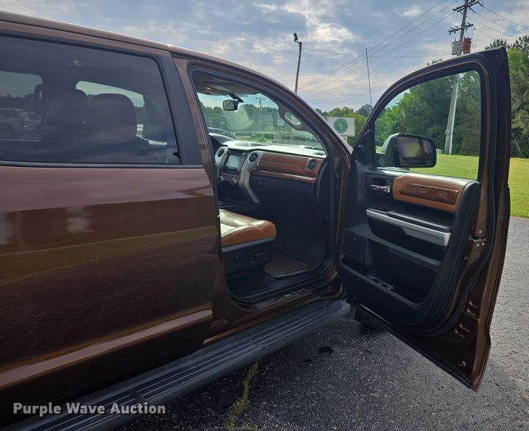 image for item EJ7567 2014 Toyota Tundra 1794 Edition CrewMax pickup truck