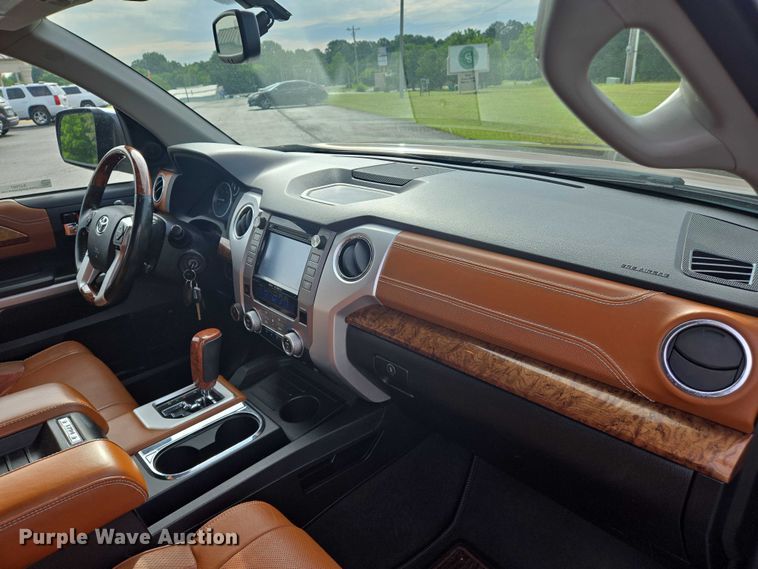 image for item EJ7567 2014 Toyota Tundra 1794 Edition CrewMax pickup truck