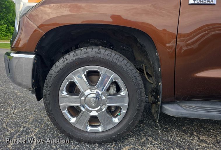 image for item EJ7567 2014 Toyota Tundra 1794 Edition CrewMax pickup truck