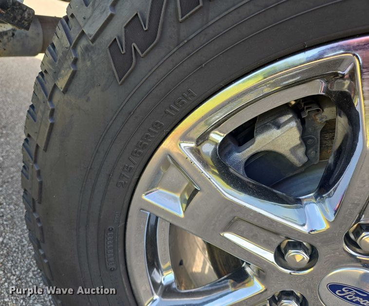 image for item EJ7568 2022 Ford F150 XLT SuperCrew pickup truck