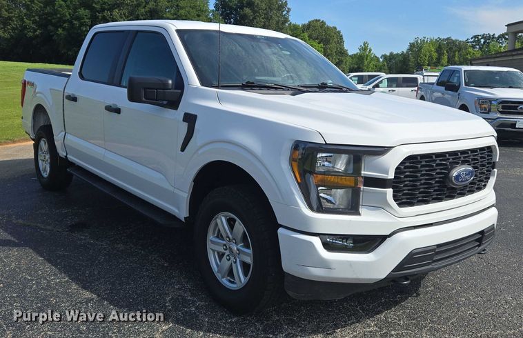 image for item EJ7569 2023 Ford F150 STX SuperCrew pickup truck