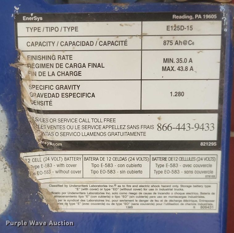 image for item EJ7581 Raymond  EASI-OPC30TT order picker