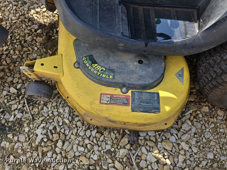 image for item EK5297 2001 John Deere SST18 ZTR lawn mower