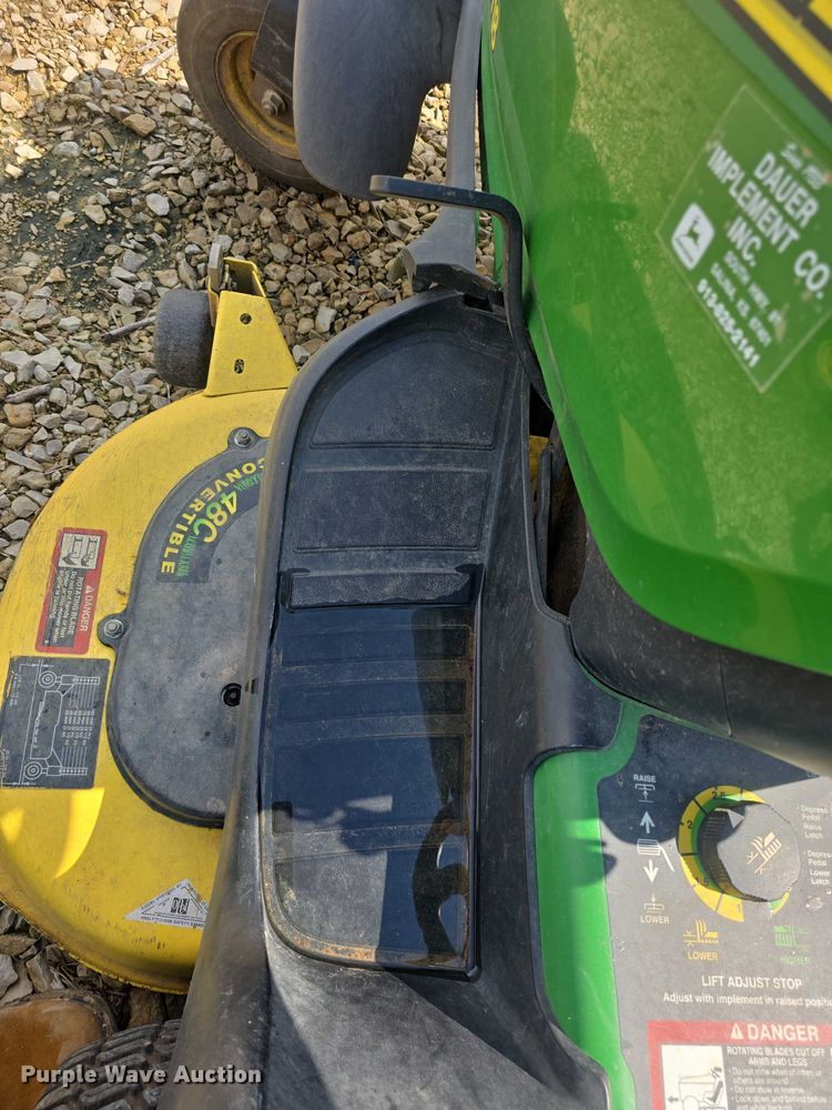 image for item EK5297 2001 John Deere SST18 ZTR lawn mower