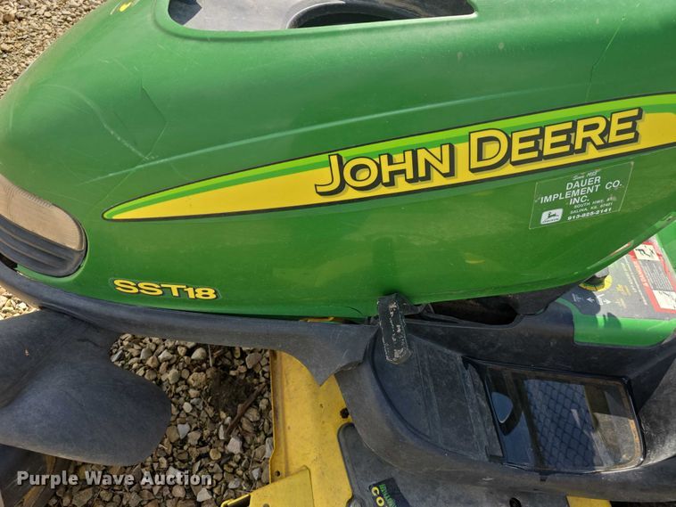 image for item EK5297 2001 John Deere SST18 ZTR lawn mower