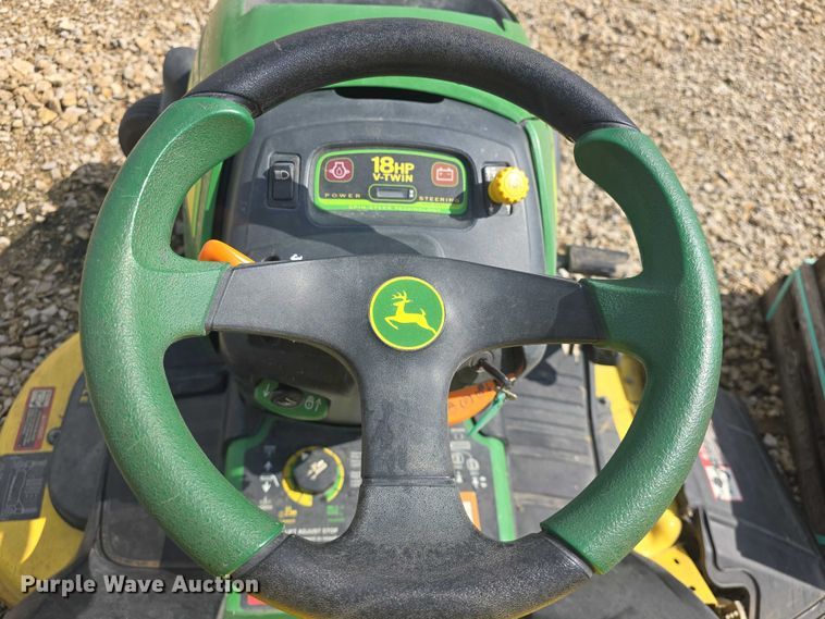 image for item EK5297 2001 John Deere SST18 ZTR lawn mower