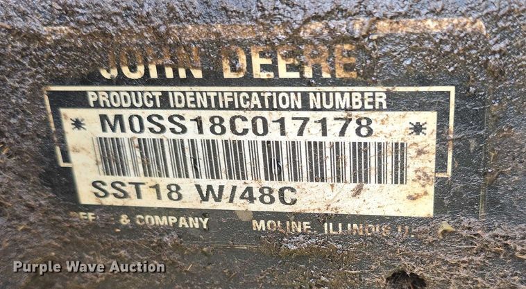 image for item EK5297 2001 John Deere SST18 ZTR lawn mower