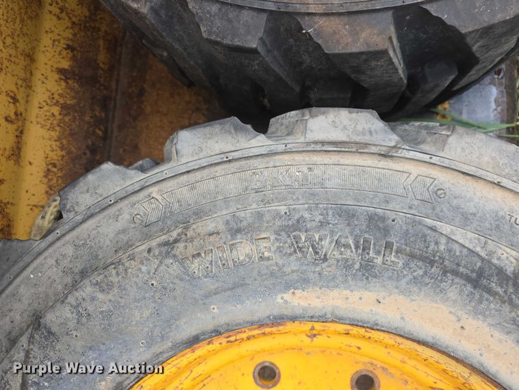 image for item EK5301 (2) BKT 12-16.5 skid steer tires and wheels